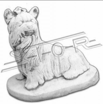 Garden decor dog statue sculpture figures sculptures designer figure