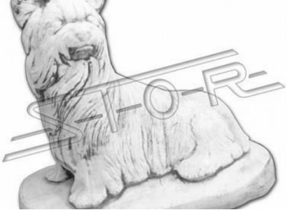 Garden decor dog statue sculpture figures sculptures designer figure