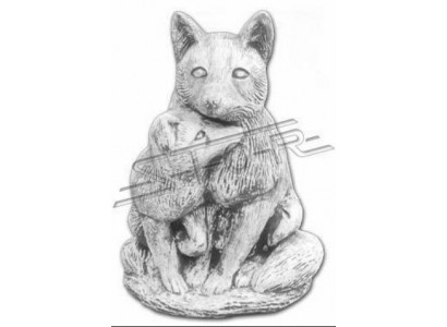 Garden decor cat statue sculpture figures sculptures designer figure