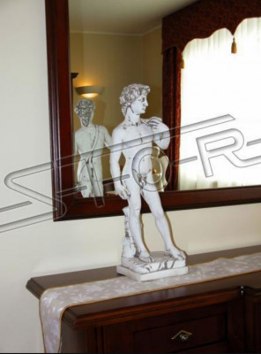 Garden decoration 59cm David terrace stone figures statue decorative sculpture