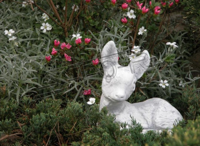 Garden decoration Bambi terrace stone figures figure decor statue