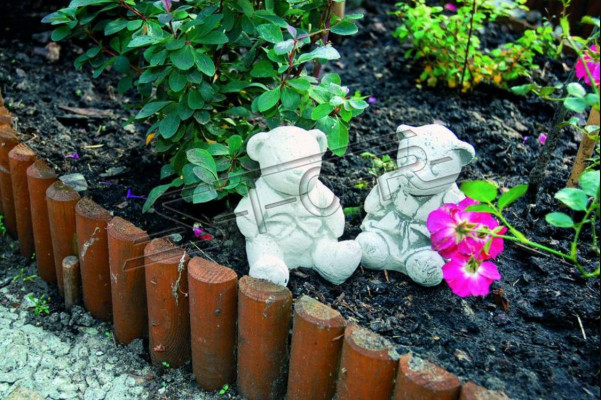 Garden Decoration Bear Terrace Stone Figures Nature Figure Decorative Statue