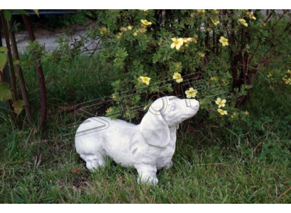 Garden decoration dachshund terrace figurines figurine decor statue