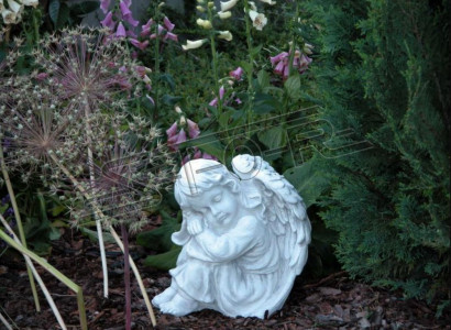 Garden decoration angel statue sculpture figures sculptures