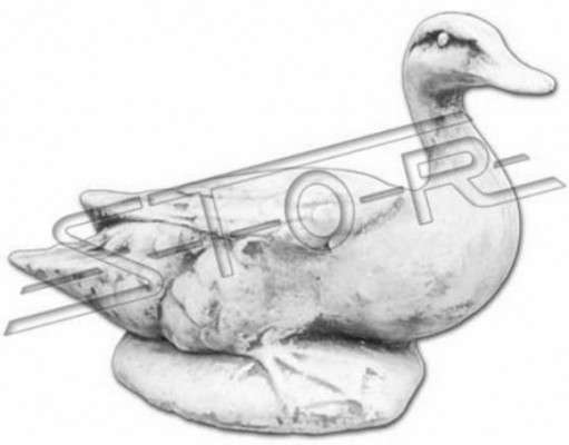 Garden decoration duck terrace stone figures figure statue sculpture