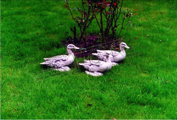 Garden decoration duck terrace stone figures figure statue sculpture