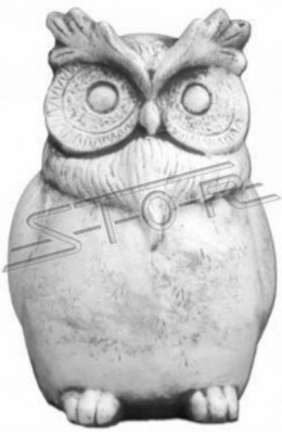 Garden decoration owl terrace stone decorative figures figure nature statue