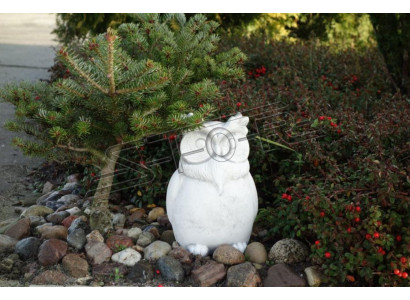 Garden decoration owl terrace stone decorative figures figure nature statue