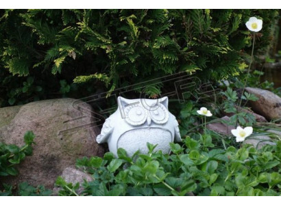 Garden Decoration Owl Terrace Stone Figures Figure Statue Sculpture