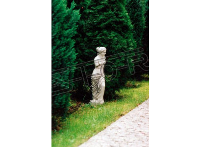 Garden Decoration Woman 58cm Terrace Stone Figurines Figurine Deco