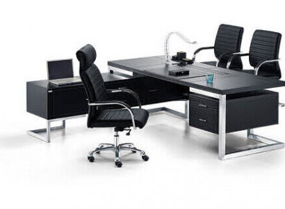 Luxury Furniture 2-piece Office Set Corner Desk File Cabinet Cabinets Furniture New