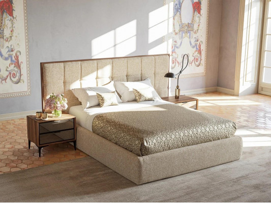 Luxury Furniture Bedroom Modern Set 5-piece Double Bed 2x Nightstands New