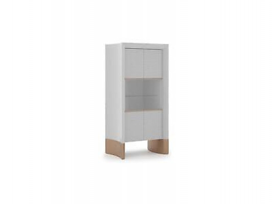 Luxury furniture display design wooden cabinet dining room showcase glass new