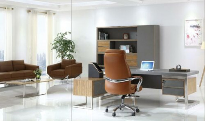 Modern office room set office furniture decor complete set furniture table