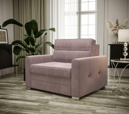 Relax fabric textile lounge TV armchair 1 seater armchair design chair upholstered club new