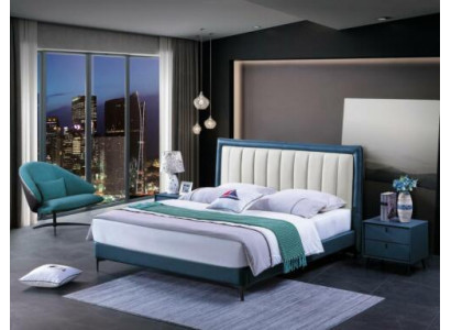 Bedroom set bed luxury furniture beds nightstands 3-piece set