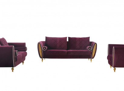 Sofa Couch Upholstery 2-Seater Sofas Couches Seating Sets Design Club Velvet