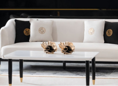 Design Sofa 3 Seater Design 210cm Luxury Sofas Couch 3-seater New Textile Sofa Furniture