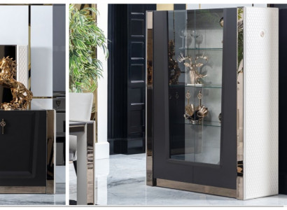 Display cabinet dining room sideboard wood cabinets living room furniture sideboard glass cabinet