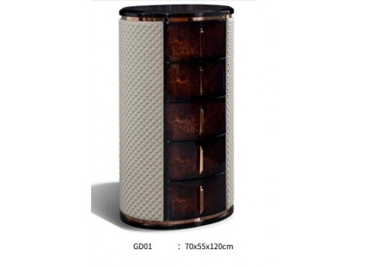Tall dresser, brown luxury cabinet, modern design furniture, wood dressers, living room.
