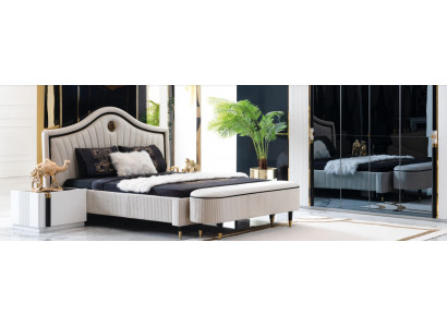Bedroom design bed luxury beds new double upholstered furniture hotel marriage design