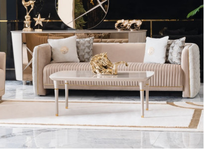 Sofa Couch Velvet Upholstery Seat 3311 Seater Design Couches Sofas Wood New Set