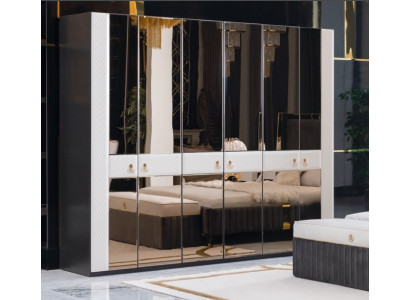Bedroom wardrobe wood furniture Italian style wardrobes closet new