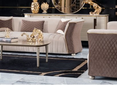 Three-seater sofa set couch sofa luxury 3+3 seat sofa set couch upholstery