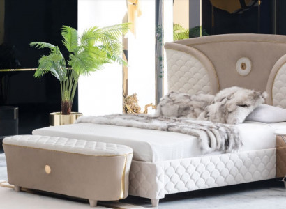 Bed double beds modern bed frame beds bedroom nightstand new