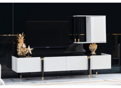 Sideboard cabinet TV wood lowboard dresser design furniture new living wall RTV cabinet