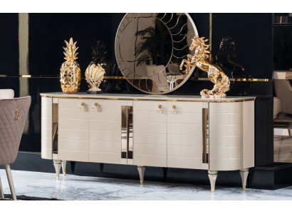 Sideboard Modern Cabinet Solid Wood Furniture Italian Design New