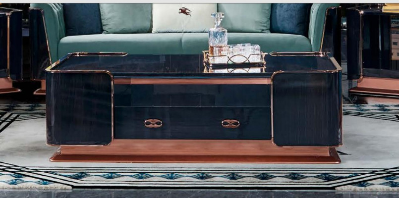 Coffee table wood brown elegant tables modern design furniture luxury living room