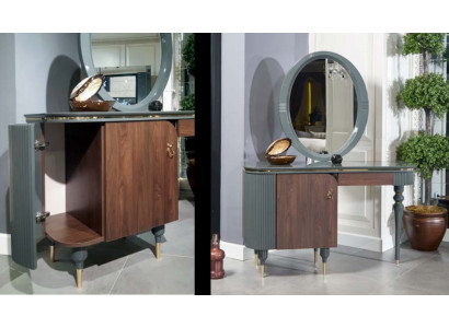 Bedroom furniture designs 2-piece vanity table dressing table makeup table mirror