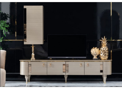 Sideboard Cabinet Wall Modern TV Wood Suite Set Furniture Wall Unit Display Cabinet RTV