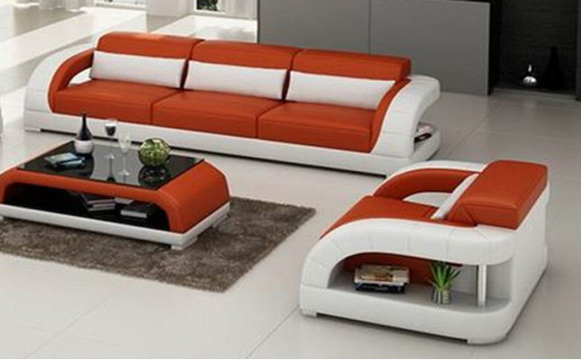 Sofa Set 3+1+1 Seat Designer Upholstered Couches Modern Couch