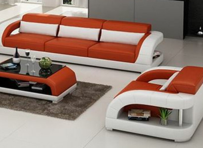 Sofa Set 3+1+1 Seat Designer Upholstered Couches Modern Couch