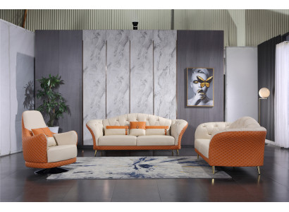 Luxury Furniture Sofa Set Couch Sofa Upholstery 3+2 Living Room Seating Group