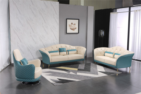 Luxury Furniture Sofa Set Couch Sofa Upholstery 3+2 Living Room Seating Group