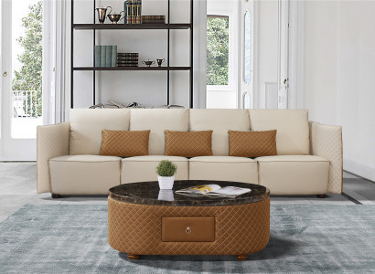 Sofa Couch 310cm Upholstered Sofas 5 Seater Textile Living Room Big XXL Couches