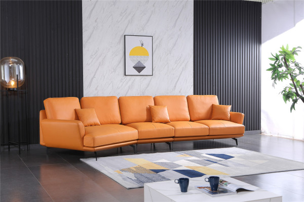 Leather sofa living area corner sofa L-shape corner set suite modern sofa