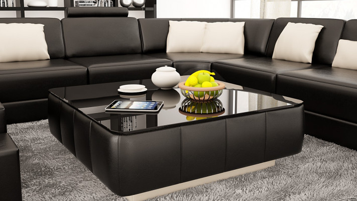 Leader Modern Couch Landscape Leather Sofa Sofa Suite Furniture Sofa U-Shape New