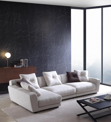 Design corner sofa L-shaped couch upholstery fabric sofas luxury living room