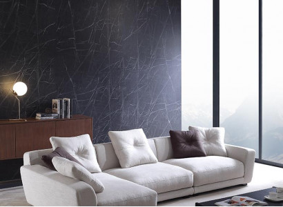 Design corner sofa L-shaped couch upholstery fabric sofas luxury living room