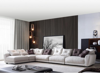 Sectional sofa living room sleep sofa couches couch set L-shape leather set new