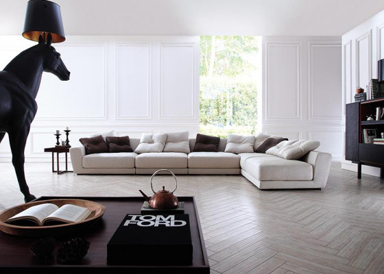 Sectional sofa living room sleep sofa couches couch set L-shape leather set new