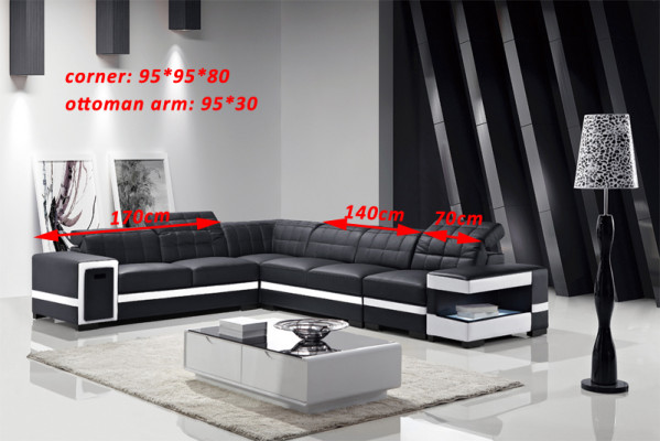 Designer sofa couch corner sofa upholstery decoration set living landscape L-shape