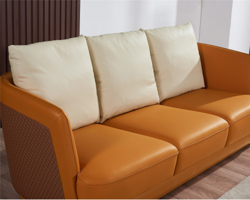 Sofa set 3+2 seater leather sofa couch living area suite design
