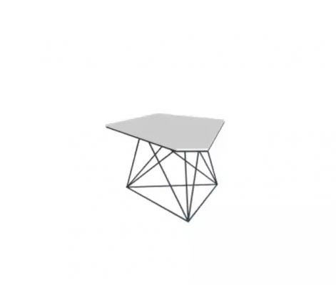 Office study corner desk coffee table sideboard modern white