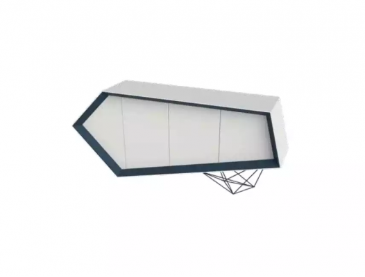 Office study corner desk coffee table sideboard modern white