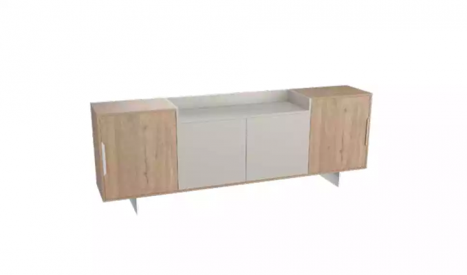 Corner desk sideboard study modern wood office furniture